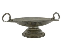 Vintage ATC Rinac Pewter Small Footed Bowl - $21.84