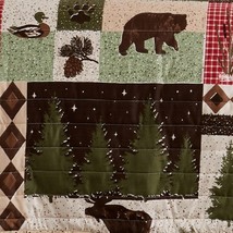 Lodge wilderness Bear Queen Quilt Set image 4