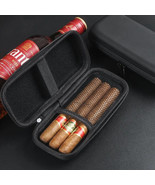 Portable Small Humidor Cigar Case Six-pack Cigar Bag for Outdoor Travel - $15.41