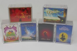 Walt Disney Company Trading Cards ~ Aladdin Snow White Beauty Mermaid Lion King - £78.65 GBP