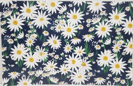 Set of 3 Same Plastic Printed Placemats, 11&quot; x 17, DAISIES FLOWERS, HL - £11.64 GBP