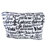 Large Couch Sofa Throw Pillow American Mills Large French Languages Blac... - £8.28 GBP