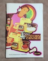 Vintage Oster Kitchen Center Cookbook Recipe Book Instruction Manual Guide - $11.87