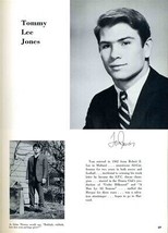 Tommy Lee Jones 1965 St Marks Yearbook The Marksmen Dallas Texas - £91.39 GBP