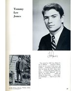 Tommy Lee Jones 1965 St Marks Yearbook The Marksmen Dallas Texas - £91.14 GBP