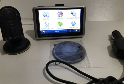 Working GARMIN GPS NAVIGATOR NUVI 1300 W/ Bundle CHARGERS CAR MOUNTS USB... - $53.90