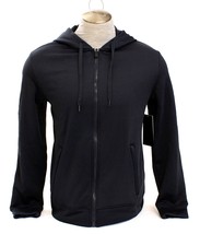 90 Degree Black Zip Front Hoodie Hooded Jacket Sweatshirt Men&#39;s  NWT - £54.28 GBP