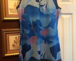 NWT Callaway Royal Blue Abstract Gradient Sleeveless Golf Tennis Dress S... - $49.99