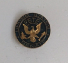 Vintage United States Senate Pete Lapel Hat Pin - £11.83 GBP