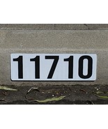 Reflective Curb Address Sign with 4 Inch Numbers - (Fits On Curb or Any Flat Sur - $39.99