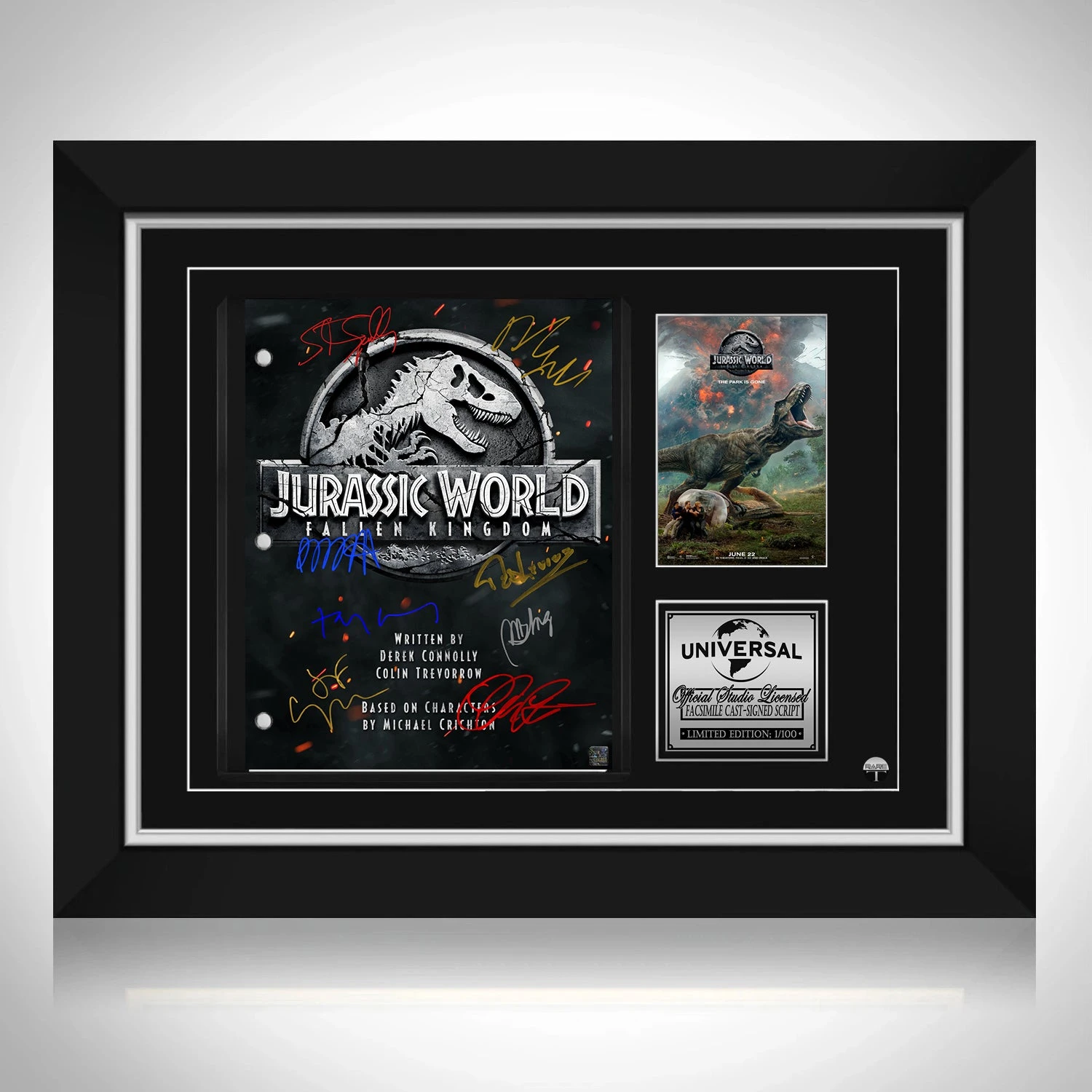 Jurassic World : Fallen Kingdom Script Limited Signature Edition Studio Licensed - £239.19 GBP