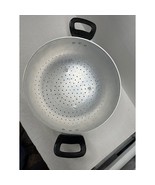 Oreste Pardini Aluminum Colander Strainer With Handle Made in Italy - $3,077.83 MXN