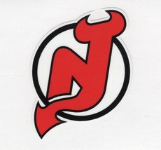 New Jersey Devils Decal Hard Hat Window Laptop up to 14&quot; FREE TRACKING - $2.99+