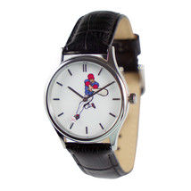 Swing Baseball Player Watch Personalized Watch Men Watch Women Watch Fre... - $42.00