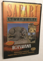 $15 Safari Adventure Botswana Elephant Lion Swanepoel Scandrol Vintage DVD New - £8.55 GBP
