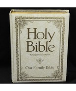 Holy Bible King James Version Our Family Nelson Regency 702WM Red Letter - $19.59