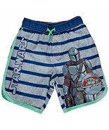 Star Wars The Mandalorian and The Child Grogu Youth Swim Shorts Multi-Color - £11.84 GBP