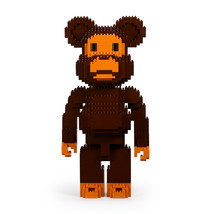 Baby Milo Bearbrick Brick Sculpture (JEKCA Lego Bricks) DIY Kit - £73.84 GBP