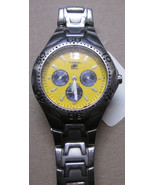 Fossil Blue mens 40mm dive watch-yellow easy to see face - £19.02 GBP