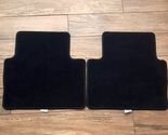 Mazda Cx-30 Rear floor Mats carpet carpeted black Dgh9-68666 Dgh9-68667 OEM - $33.00