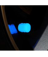 4-pieces Luminous Valve Caps Fluorescent Night Glowing Car Motorcycle Bi... - €13,56 EUR