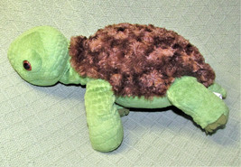 Eric Carle Kohls Cares Foolish Turtle Plush 14&quot; Stuffed Animal 2011 Brown Swirl - £7.06 GBP