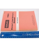 Vintage 1981 GMC Van Vandura Gaucho Rally Wagon Owners &amp; Drivers Manual ... - $38.79 CAD