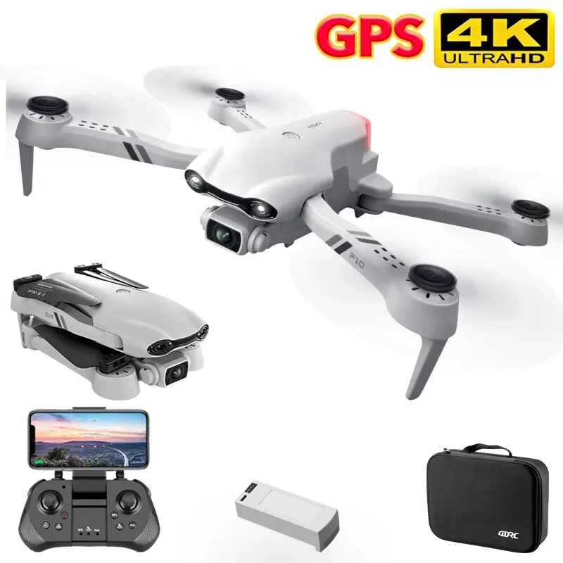 4K HD Dual Camera with GPS 5G WIFI Wide Angle FPV Real-time Transmission  - $58.46+