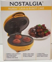 Nostalgia My Mini Lava Donut Muffin And Bundt Cake Maker - New! - £8.26 GBP