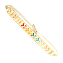 Go2boho Boho Miyuki Heart Bracelet for Women Jewelry Gifts for Girl Handmade Boh - £12.27 GBP