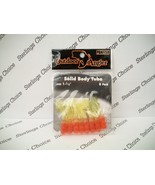 Outdoor Angler Solid Body Tube 1 1/2&quot; Red and Chartreuse 8pk - $156.39 MXN