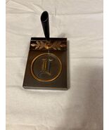 Vintage Mid-Century Copper &amp; Black Desk Pen Holder - $19.79