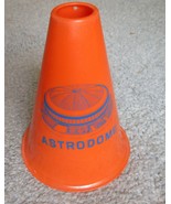 Vintage HOUSTON ASTROS Orange Megaphone/ Cheer Cone ASTRODOME Souvenir - $35.99