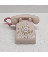 Vintage Rotary Pink Phone Music Box Rockabye Baby Lullaby - $26.64