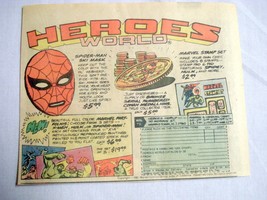 1981 Color Ad Spider-Man Ski Mask, Marvel Stamp Set, Conan Bronze Medallions - £6.42 GBP