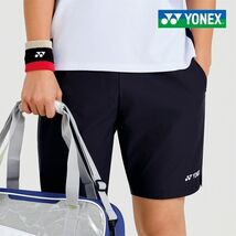 An item in the Sporting Goods category: YONEX 26S/S Men's Badminton Woven Shorts Sports Training Pants D.Navy 261PH003M