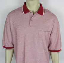 Pendleton Polo shirt Cotton shirt sleeve Golf casual Red Mens Size XL - £10.03 GBP