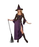 California Costumes Women&#39;s Salem Witch Sexy Long Dress, Purple/Brown, M... - £25.73 GBP