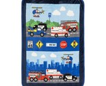 Toddler Throw Blanket - 30&quot; By 40&quot; - Fire And Police Rescue - Super Soft... - $22.99
