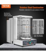 Commercial Electric Shawarma Grill, 13 lbs Doner Kebab Machine, 2-Burner... - $320.99