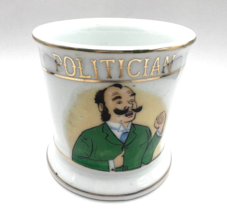 Napco &quot;Politician&quot; Occupational Shaving Mug ~ Political Mug ~ Vintage Co... - £11.79 GBP