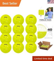 Precision-Engineered Franklin X-40 Pickleballs - 12 Pack, Perfect for Al... - $691.23 MXN