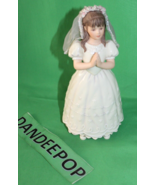 Lenox Sandra Kuck First Communion Brunette Girl Figurine - £39.21 GBP