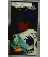 BASEBALL:  1987 TEXAS RANGERS  Baseball MLB Media GUIDE  EX+++ - £6.92 GBP