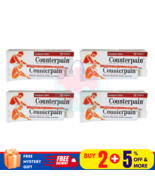 4 X Counterpain Red Warm Hot Relief Muscular Pain Massage Analgesic Balm... - $72.64 CAD