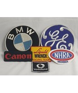Lot Racing Embroidered Fabric Patches NHRA BMW GE Canon Vodaphone Liq Wr... - $45.87 CAD