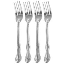 Gibson Home Abbie 4 Piece Stainless Steel Dinner Fork Set - $37.47