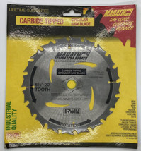 Irwin Marathon Thin Kerf Carbide Tipped Circular Saw Blade 14020 "Made In Japan" - $18.39