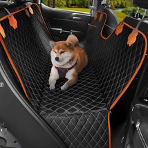 Dog Car Seat Cover for Back Seat,100% Waterproof Back Seat Cover for Dogs - £15.45 GBP