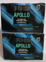 8 Bars Axe Apollo Face &amp; Body Soap Sage &amp; Cedarwood Scent 3.53 Oz Each - $24.95